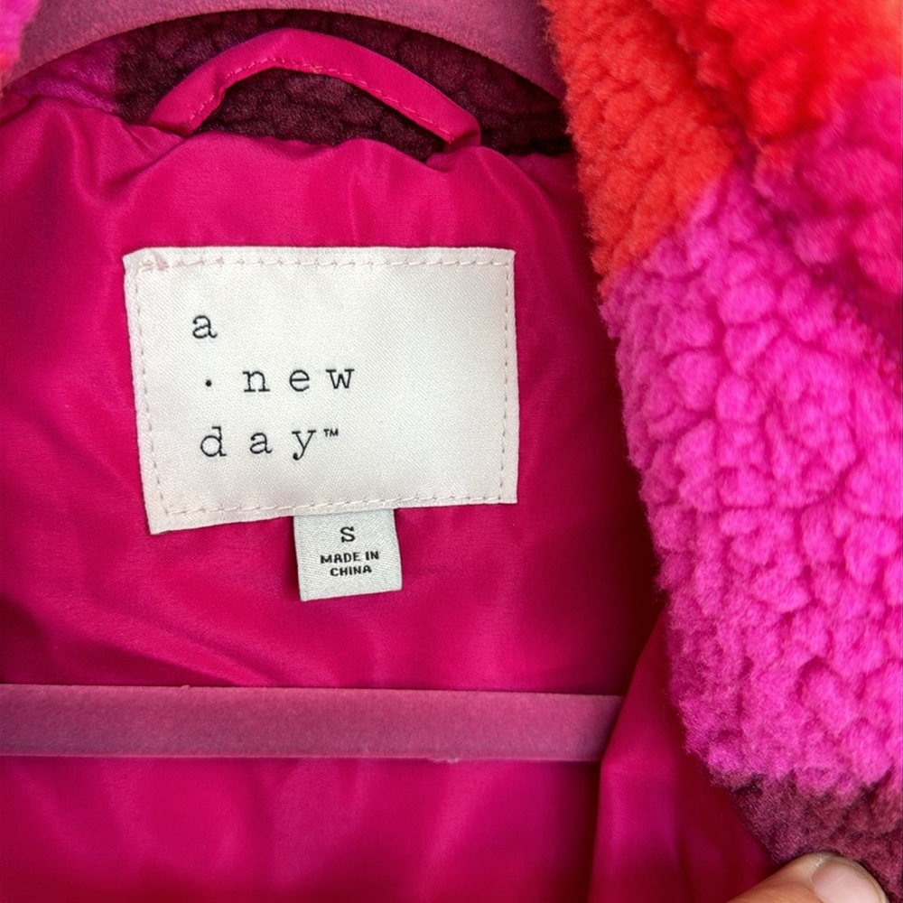 Brightly Colored Fun, Fall Jacket, Bomber Style W… - image 2